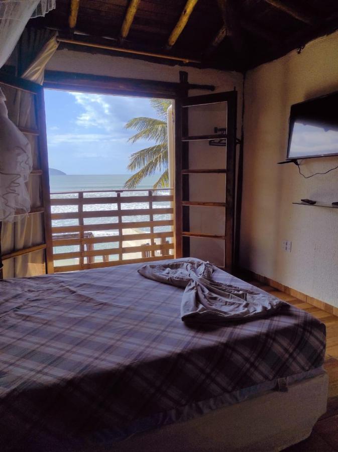 Pe Na Areia Sape Hotel Ubatuba Exterior photo